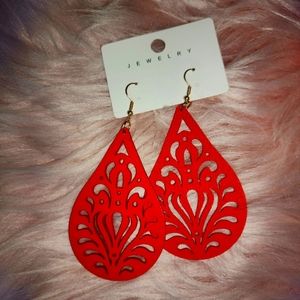 COPY - Laser Cut Wooden Earrings